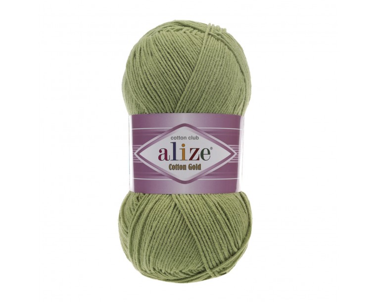 ALIZE Cotton Gold 385 - мінеральний зелений 